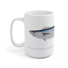 Spanish Mackerel Mug-Stick Figure Fish Illustration