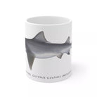 Speartooth Shark Mug-Stick Figure Fish Illustration