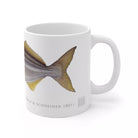 Striped Trumpeter Mug-Stick Figure Fish Illustration