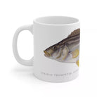 Striped Trumpeter Mug-Stick Figure Fish Illustration