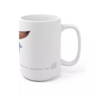 Tallfin Flyingfish Mug-Stick Figure Fish Illustration