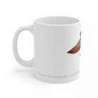 Tallfin Flyingfish Mug-Stick Figure Fish Illustration