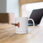 Western Rock Lobster Mug-Stick Figure Fish Illustration