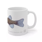 Western Trout Minnow Mug-Stick Figure Fish Illustration