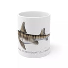 Zebra Hornshark Mug-Stick Figure Fish Illustration