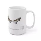 Zebra Hornshark Mug-Stick Figure Fish Illustration