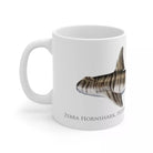 Zebra Hornshark Mug-Stick Figure Fish Illustration